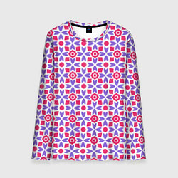 Мужской лонгслив Потрясающий узор батик