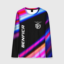 Лонгслив мужской Benfica speed game lights, цвет: 3D-принт