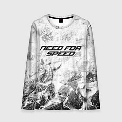 Лонгслив мужской Need for Speed white graphite, цвет: 3D-принт