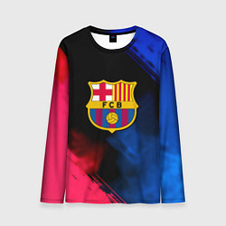 Мужской лонгслив Barcelona fc club gradient smoke