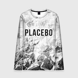 Лонгслив мужской Placebo white graphite, цвет: 3D-принт