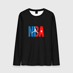 Лонгслив мужской NBA sport, цвет: 3D-принт