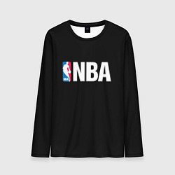 Лонгслив мужской NBA logo sport, цвет: 3D-принт