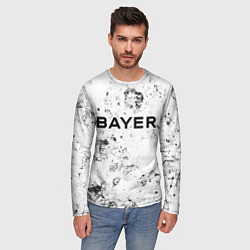 Лонгслив мужской Bayer 04 dirty ice, цвет: 3D-принт — фото 2