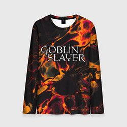 Лонгслив мужской Goblin Slayer red lava, цвет: 3D-принт