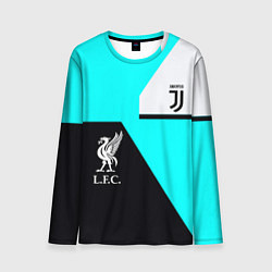 Мужской лонгслив Juventus x Liverpool geometry