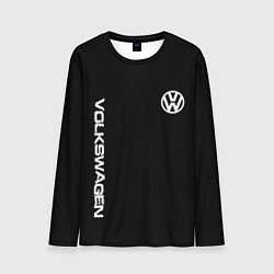 Мужской лонгслив Volkswagen logo white