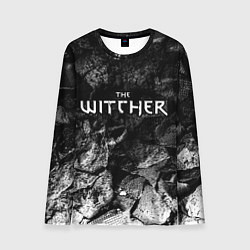 Мужской лонгслив The Witcher black graphite