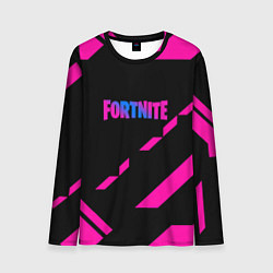 Мужской лонгслив Fortnite geometry pink