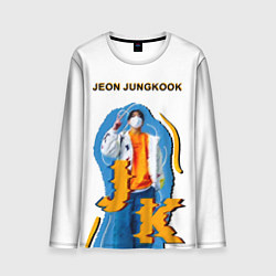 Лонгслив мужской BTS Jeon Jungkook, цвет: 3D-принт