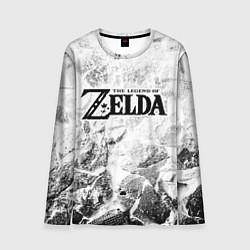 Лонгслив мужской Zelda white graphite, цвет: 3D-принт