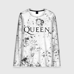 Лонгслив мужской Queen dirty ice, цвет: 3D-принт