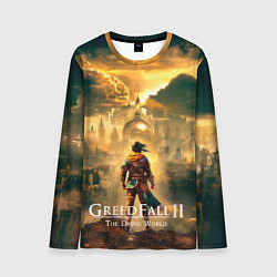 Мужской лонгслив Герой Greedfall 2 the dying world