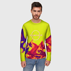 Лонгслив мужской Starfield fire steel, цвет: 3D-принт — фото 2