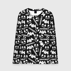 Лонгслив мужской Marshmello pattern music, цвет: 3D-принт