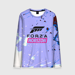 Лонгслив мужской Forza Horizon краски текстура, цвет: 3D-принт