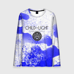 Мужской лонгслив Child of Light брызги красок