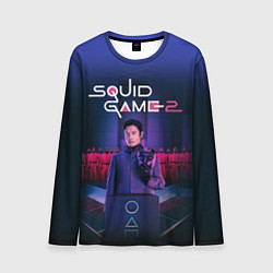 Лонгслив мужской Хван Ин Хо - Игра в кальмара, цвет: 3D-принт