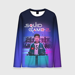 Мужской лонгслив Сон Ки Хун - Игра в кальмара