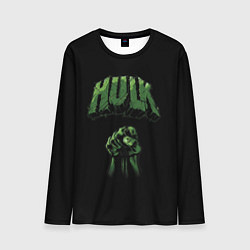 Лонгслив мужской Hulk punch, цвет: 3D-принт