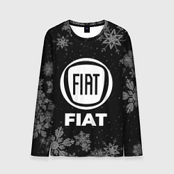 Лонгслив мужской Снежный Fiat, цвет: 3D-принт