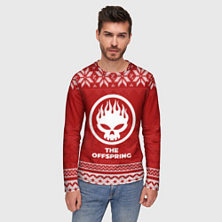 Лонгслив мужской Новогодний The Offspring, цвет: 3D-принт — фото 2
