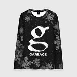 Лонгслив мужской Снежный Garbage, цвет: 3D-принт