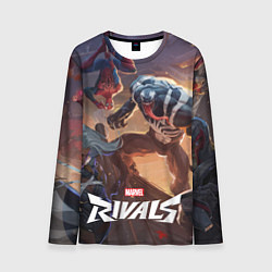 Лонгслив мужской Персонажи Marvel rivals, цвет: 3D-принт