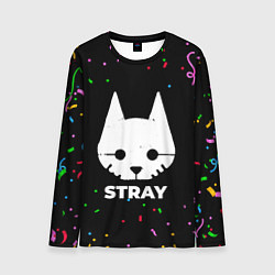 Лонгслив мужской Stray конфети, цвет: 3D-принт