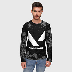 Лонгслив мужской Снежный Valorant, цвет: 3D-принт — фото 2
