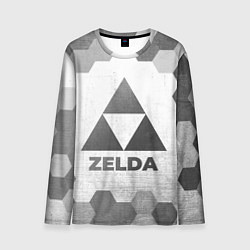 Лонгслив мужской Zelda - white gradient, цвет: 3D-принт