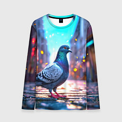 Мужской лонгслив Городской голубь