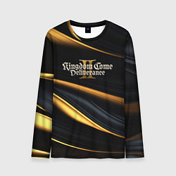 Лонгслив мужской Kingdom Come Deliverance 2 black and gold, цвет: 3D-принт