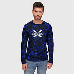 Лонгслив мужской Exeed blue energy, цвет: 3D-принт — фото 2
