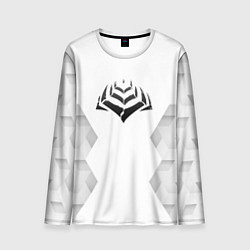 Лонгслив мужской Warframe white poly, цвет: 3D-принт
