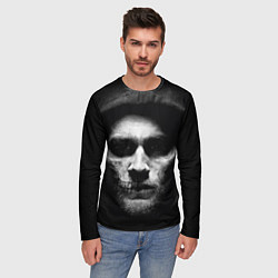 Лонгслив мужской Sons Of Anarchy - Jax skull, цвет: 3D-принт — фото 2