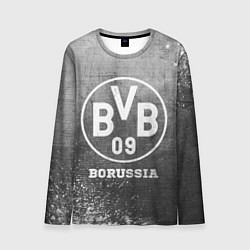 Лонгслив мужской Borussia - grey gradient, цвет: 3D-принт