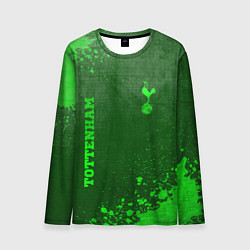 Лонгслив мужской Tottenham - green gradient вертикально, цвет: 3D-принт