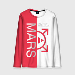 Лонгслив мужской 30 Seconds to Mars poster, цвет: 3D-принт