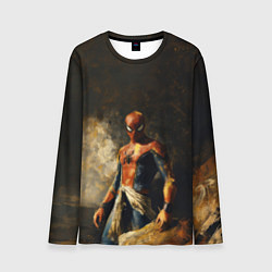 Лонгслив мужской Spider man poster, цвет: 3D-принт