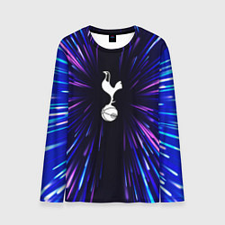 Лонгслив мужской Tottenham neon energy, цвет: 3D-принт