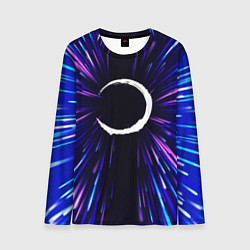 Лонгслив мужской Demon Slayer neon energy, цвет: 3D-принт