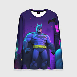 Мужской лонгслив Бэтмен объемная модель