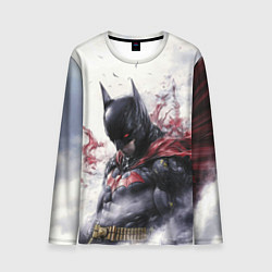 Мужской лонгслив Бэтмен в тумане