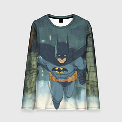 Мужской лонгслив Бэтмен старый стиль