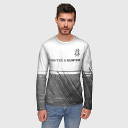 Лонгслив мужской Hunter x Hunter - white gradient посередине, цвет: 3D-принт — фото 2