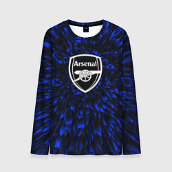 Лонгслив мужской Arsenal blue energy, цвет: 3D-принт