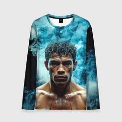 Мужской лонгслив Артуро Гатти в дыму