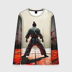 Мужской лонгслив Боец боевых искусств