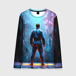 Мужской лонгслив Боец джиу-джитсу